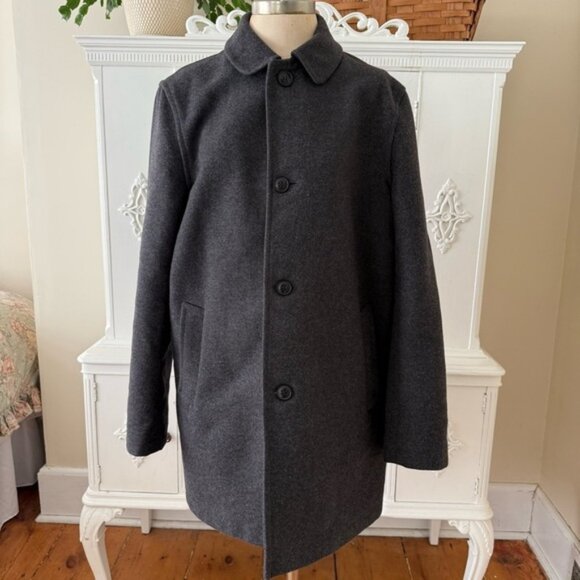 Gloverall Wool Car Coat - Picture 1 of 14
